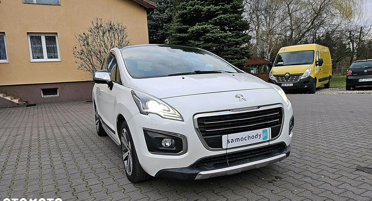 Peugeot 3008 cena 43999 przebieg: 195000, rok produkcji 2014 z Woźniki małe 277